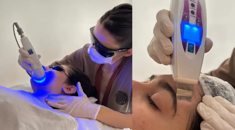 Peeling de Diamante com LED, do Sommos Spa